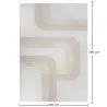 Groot Tapijt met Eigentijds Modern Ontwerp - Beige (290x200 cm) - Chai image 7