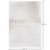 Groot Tapijt met Eigentijds Modern Ontwerp - Beige (290x200 cm) - Awa image 7