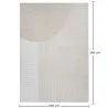 Groot Tapijt met Eigentijds Modern Ontwerp - Beige (290x200 cm) - Ryng image 7
