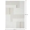 Groot Tapijt met Eigentijds Modern Ontwerp - Beige (290x200 cm) - Qara image 7
