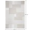 Groot Tapijt met Eigentijds Modern Ontwerp - Beige (290x200 cm) - Debra image 7