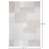 Groot Tapijt met Eigentijds Modern Ontwerp - Beige (290x200 cm) - Debra image 7