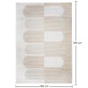 Groot Tapijt met Eigentijds Modern Ontwerp - Beige (290x200 cm) - Qyar image 7