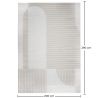 Groot Tapijt met Eigentijds Modern Ontwerp - Beige (290x200 cm) - Spere image 7