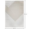 Groot Tapijt met Eigentijds Modern Ontwerp - Beige (290x200 cm) - Escara image 7
