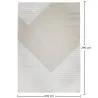 Groot Tapijt met Eigentijds Modern Ontwerp - Beige (290x200 cm) - Escara image 7