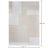 Groot Tapijt met Eigentijds Modern Ontwerp - Beige (290x200 cm) - Vistu image 7