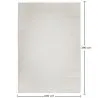 Groot Tapijt met Eigentijds Modern Ontwerp - Beige (290x200 cm) - Rivola image 7