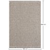 Groot Vloerkleed met Eigentijds en Modern Design - Beige (190x290 cm) - Harbor image 7