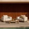 Groot Vloerkleed met Eigentijds en Modern Design - Beige (190x290 cm) - Harbor image 7