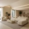 Groot vloerkleed met eigentijds en modern ontwerp - Beige (160x230 cm) - Ware image 7