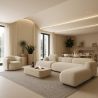 Groot Vloerkleed met Eigentijds en Modern Design - Beige (200x290 cm) - Harbor image 7