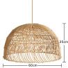 Rattan Hanglamp - Boho Bali - Capril image 7
