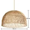 Rattan Hanglamp - Boho Bali - Capril image 7