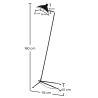 Vloerlamp - Woonkamerlamp - Zwart - Giorge image 7
