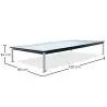 Vierkante Salontafel - Kristal - 120 cm - Kart image 7
