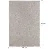 Groot vloerkleed met eigentijds en modern ontwerp - Beige (290x200 cm) - Tug image 7