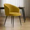 Met Ribfluweel Beklede Eetkamerstoel - Feudum image 7