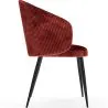 Met Ribfluweel Beklede Eetkamerstoel - Feudum image 7