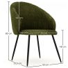 Eetkamerstoel Bekleed met Fluweel - Brugges image 7
