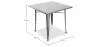 Vierkante Eettafel - Industrieel Ontwerp - Stylix image 7