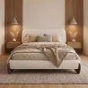 Tweepersoonsbed 160x200 CM Bed - Bekleed met Bouclé Stof - Dream image 7
