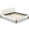 Tweepersoonsbed 160x200 CM Bed - Bekleed met Bouclé Stof - Dream image 7