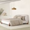 Tweepersoonsbed 160x200 CM Bed - Bekleed met Bouclé Stof - Dream image 7