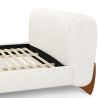 Tweepersoonsbed 160x200 CM Bed - Bekleed met Bouclé Stof - Dream image 7