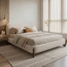 Tweepersoonsbed 180x200 CM Bed - Bekleed met Bouclé Stof - Dream image 7