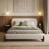 Tweepersoonsbed 180x200 CM Bed - Bekleed met Bouclé Stof - Dream image 7