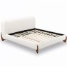 Hoofdbord en Bedframe voor 180x200 CM Bed - Bekleed met Bouclé Stof - Dream image 7