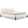 Hoofdbord en Bedframe voor 180x200 CM Bed - Bekleed met Bouclé Stof - Dream image 7