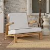 Teakhouten buitenfauteuil - Carsa image 7