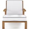 Teakhouten buitenfauteuil - Carsa image 7