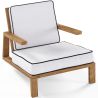 Teakhouten buitenfauteuil - Carsa image 7