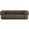 Velours Beklede Bank - Moderne Stijl - 2/3 Zits - Curved Teddy image 7