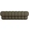 Velours Beklede Bank - Moderne Stijl - 2/3 Zits - Curved Teddy image 7