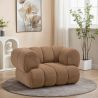 Velours Beklede Fauteuil - Moderne Stijl - Gebogen Velvet image 7