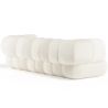 Bouclé Beklede Bank - Moderne Stijl - 2/3 Zits - Gebogen Teddy image 7