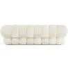 Bouclé Beklede Bank - Moderne Stijl - 2/3 Zits - Gebogen Teddy image 7