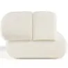 Fauteuil Bekleed met Bouclé Stof - Moderne Stijl - Gebogen Teddy image 7