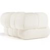 Fauteuil Bekleed met Bouclé Stof - Moderne Stijl - Gebogen Teddy image 7