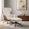 Contemporary Design Stoel met Voetensteun - Derta image 7