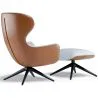 Contemporary Design Stoel met Voetensteun - Derta image 7