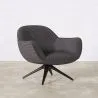 Gestoffeerde Gebogen Ontwerp Hedendaagse Stijl Stoel - Mirrel image 7