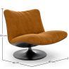 Beklede Fauteuil Gebogen Ontwerp Hedendaagse Stijl - Tulipe image 7