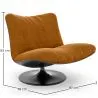 Beklede Fauteuil Gebogen Ontwerp Hedendaagse Stijl - Tulipe image 7