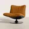 Beklede Fauteuil Gebogen Ontwerp Hedendaagse Stijl - Tulipe image 7
