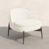 Beklede Stoel met Scandinavisch, Gebogen Ontwerp - Larseen image 7